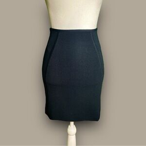 Alexander Wang Black Knit Bandage Skirt Size XS